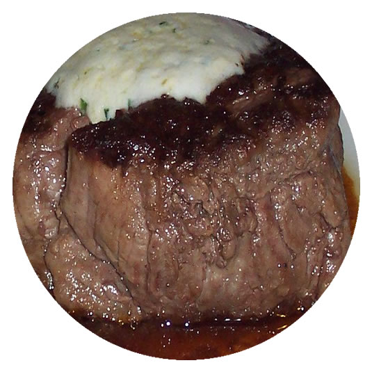 Filet Mignon with Gorgonzola