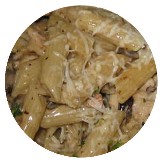 Mushroom Cream Sauce Pasta