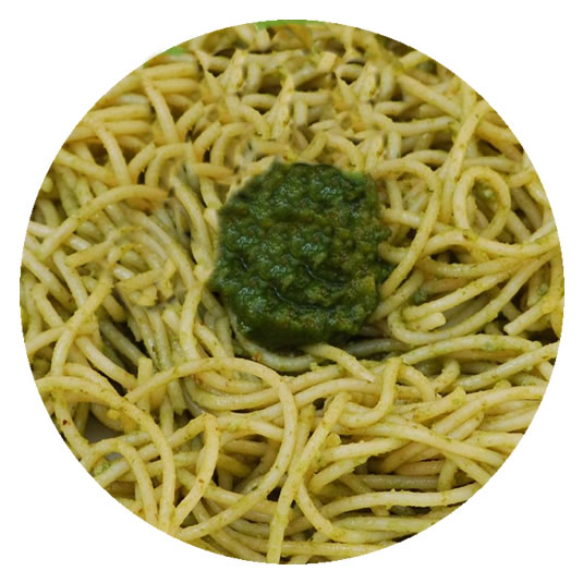 Pesto Parsley Basil Pasta