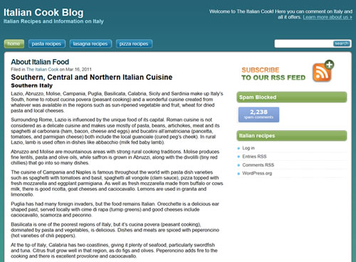 Italian Cook Blog